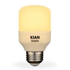 Lâmpada LED 20W Luz AMARELA 3000K Bivolt E27 Econômica e Decorativa Alta Potencia Casa e Decoração