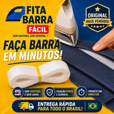 Fita Barra Fácil ® ORIGINAL - bainha Barra Calça Jeans Roupa Bainha cortina Ferro Passar tik tok