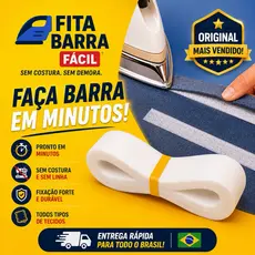 Fita Barra Fácil ® ORIGINAL- bainha Barra Calça Jeans Roupa Bainha cortina Ferro tik tok instagram