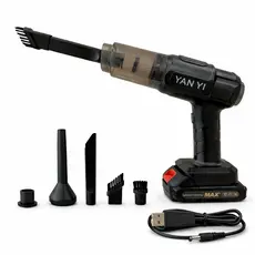 Aspirador de Pó e Soprador de Ar 120W Limpeza PC Carro Casa Escritório com Tecnologia Avançada CHEF D