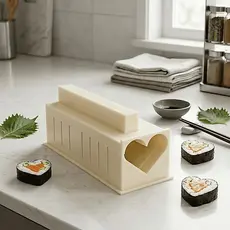 Molde de Sushi Forma Fazer Sushi Caseiro Kit Cozinha Japonesa Prático Antiaderente 19,5cm CHEF D