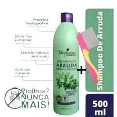 Shampoo Contra Piolho + Pente Aço