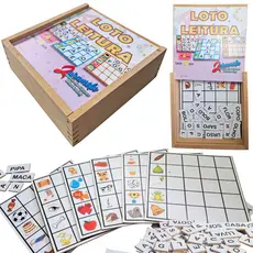 Loto Leitura Jogo Educativo Para Alfabetização Divertida