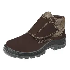 BOTA VELCRO MARLUVAS 50B26CB-VEL-BP MARRON BICO PVC CA 43273