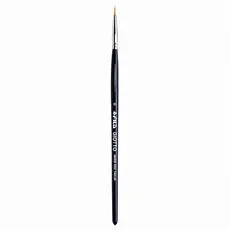 Pincel Redondo Taklon Giotto Ref. 500 para Pintura Artística Artesanato Aquarela Acrílica Escolar
