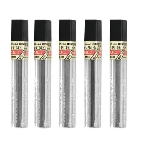 Grafite Hi-Polymer Super 0.5mm C/ 12 PENTEL
