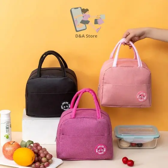 Bolsa Térmica Portátil Lancheira Térmica Marmita Viagem Passeio Academia Praia Bebida