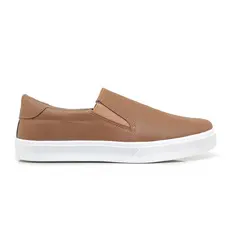 Sapatênis Masculino Slip On Iate Casual Social Confortável Sem Cadarço Calce Fácil