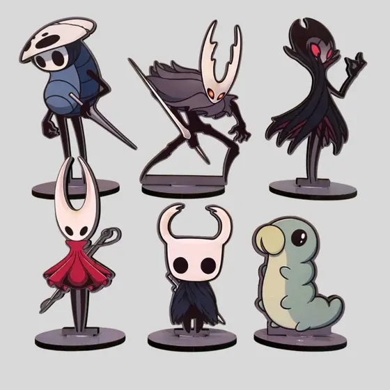 Display Hollow Knight hornet personagens colecionaveis para games jogos indie decoração para pc