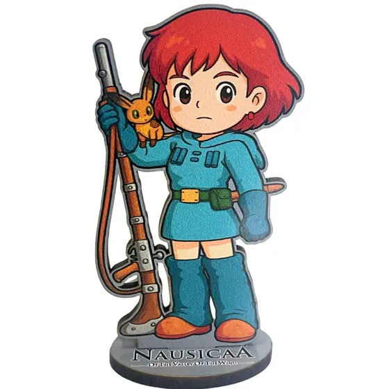 Totem Nausicaä do Vale do Vento studio ghibli colecionaveis para estante presente criativo anime