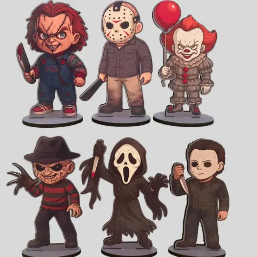 Totem It a coisa Jason Ghosface serra eletrica hellraiser terrifier de filmes horror terror suspense
