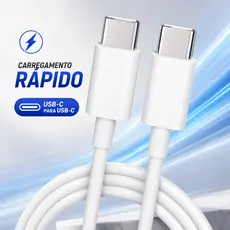 Cabo Tipo C para Tipo C 1 Metro Turbo 6A USB-C Carregamento Rápido X-Cell