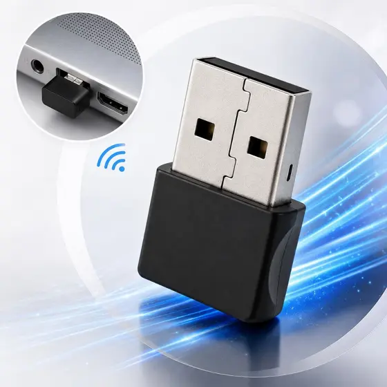 Adaptador de Rede WiFi USB para PC Notebook