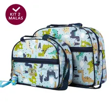 Kit Bolsa Mala Maternidade Menino e Menina Mala de Mamãe Bebe Acompanha 2 peças ENVIO RAPIDO