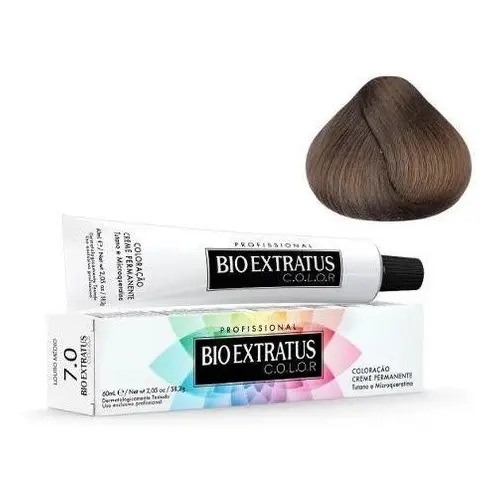 Tintura Bio Extratus 7.0// cor Louro Médio 50gr/Coloração Profissional