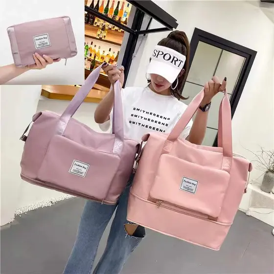 Bolsa De Viagem Multifuncional Dobrável De Grande Capacidade Impermeável-luna_hyq