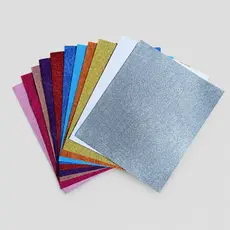 Cartolina Placa de EVA 40 x 48cm com Glitter Brilho Gliter
