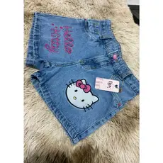 Shorts da hello kitty.