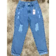 Calça mon, jeans blogueira.