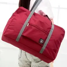 Bolsa de Viagem Dobrável Impermeável Grande Capacidade Multifuncional Academia