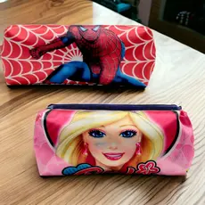 Estojo Escolar Infantil Masculino e Feminino Diversas Estampas e Personagens