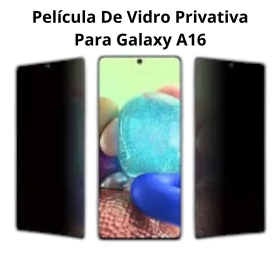 Película De Vidro 3D Privacidade Para Galaxy A16