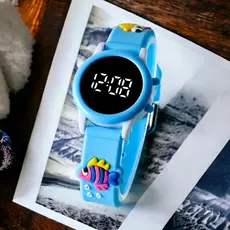 Relógio Infantil Digital Diversas Cores e Estampas Menino e Menina
