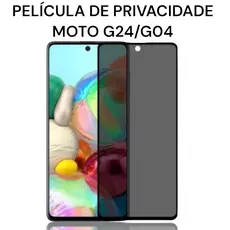 Película de Privacidade De Vidro Moto G24/G04