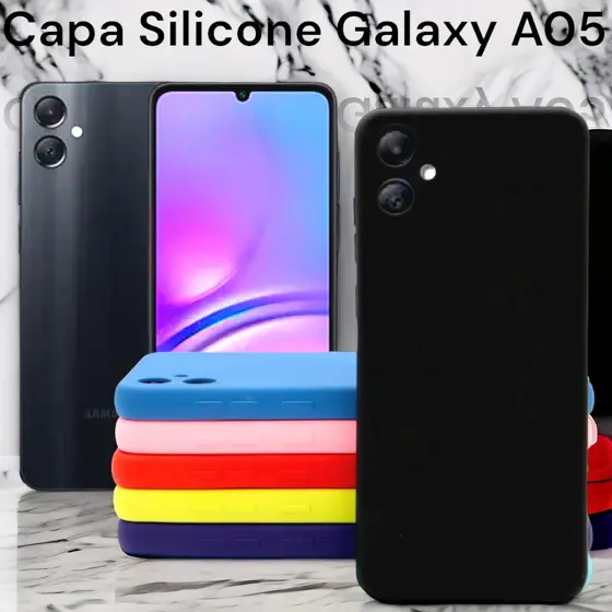 Capa Silicone Aveludada Galaxy A05