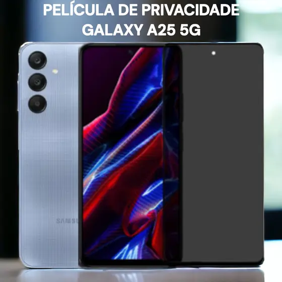 Película de Vidro 3D Privacidade Galaxy A25 5G