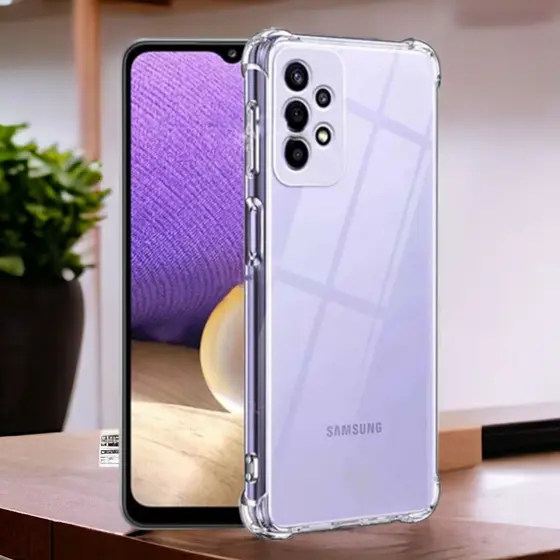 Capa Transparente Anti Impacto Modelo Galaxy A53 5G Com Protetor de Camera