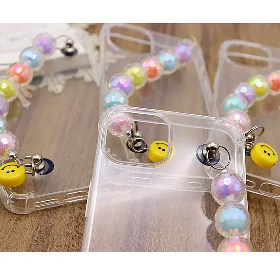 Capa Transparente Com Suporte Smile Ip 13 Linha Top Premium