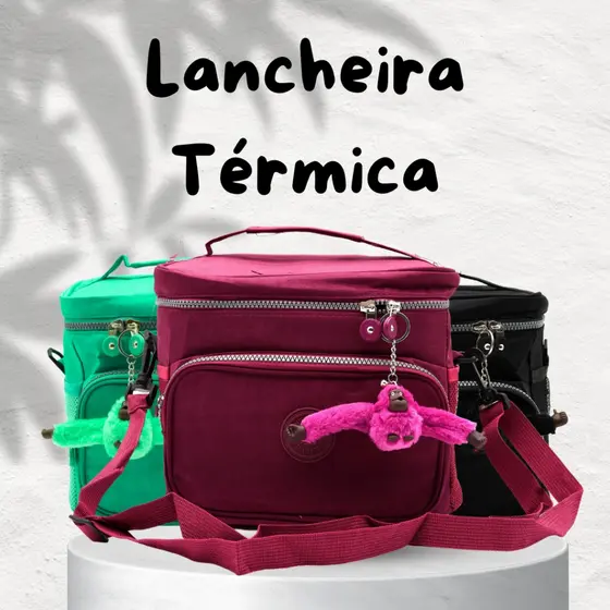 Lancheira Térmica Escolar Transversal
