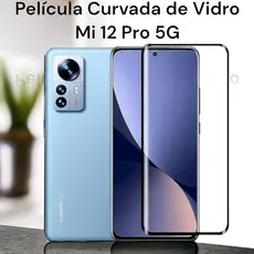Película de Vidro Curvada Para XM Mi 12 Pro 5G