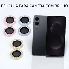 Kit 2x Pelicula De Câmera Para O S25 Edge Com Strass