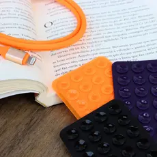 Suporte Das Blogueiras Celular Com Ventosa + Cabo Emborrachado IOS, V8, TIPO-C