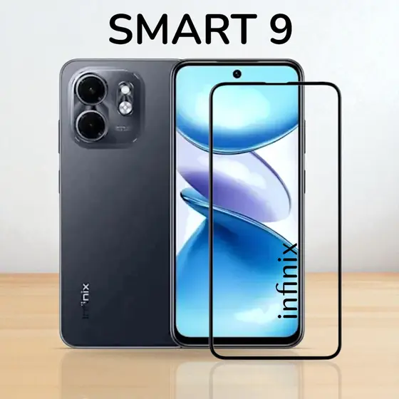 Película de Vidro 3D Compatível Com INFINIX SMART 9