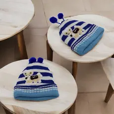 Touca Infantil Masculina/Feminina com Pompom