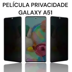 Película De Privacidade De Vidro 3D Galaxy A51