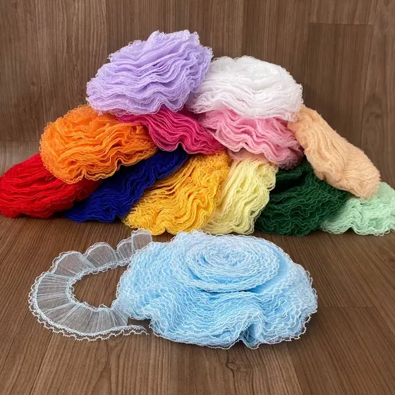 Renda jabot Jabo-nyl com 2 metros