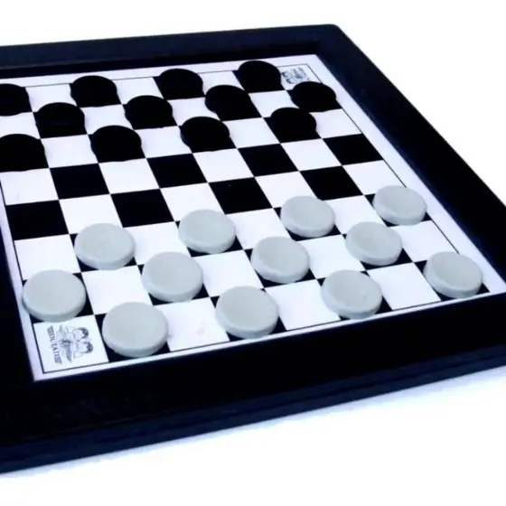 Jogos de Tabuleiro Dama e Trilha Jogo 2 em 1 Tabuleiros Damas Brinquedo para Menino Menina Infantil