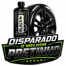 Pretinho Para Pneus 1L KN Brilho Molhado Não Gruda Poeira