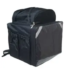 Mochila Bag Motoboy Com Isopor Laminado 45 litros Pizzas Lanches Entregas Delivery Térmica