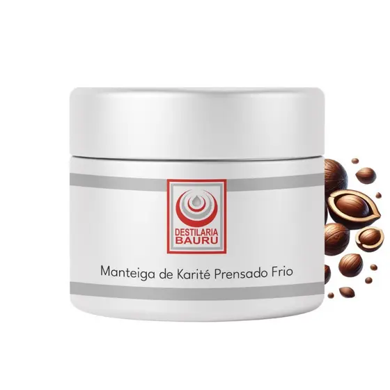 Manteiga de Karité 100% Pura Extra Virgem Prensado Frio