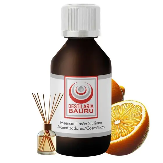 Essência Limão Siciliano Uso Aromatizadores Cosméticos Umidificador de Ambiente Difusor