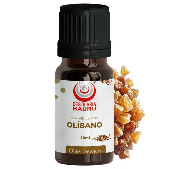 Óleo Essencial Olíbano 10ml Aromaterapia 100% Puro Natural