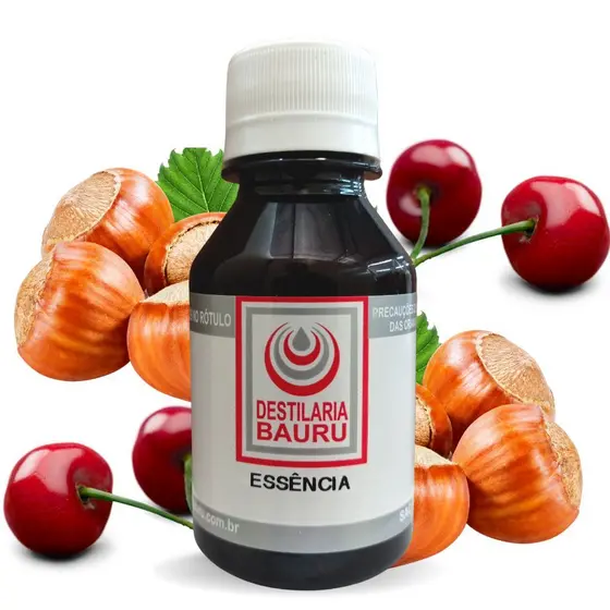 Essência Cereja e Avelã Uso Aromatizadores/Cosméticos - 100 ml
