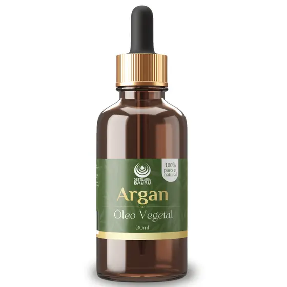 Óleo Vegetal de Argan - Uso Capilar - 30ml, 100ml