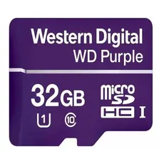 Cartão MicroSD WD Purple 32GB: Ultra-Durável p/ Câmeras de Segurança e Veiculares