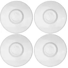 Kit com 4 ou 1 Calotas Reta Branca Para Fusca/Kombi/Variant P/ Rodas 4 Furos aro 14 ou 15 Fixação gomos de pressão